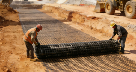 图木舒克土工格栅:工程里的“隐形筋骨”都用在哪儿?